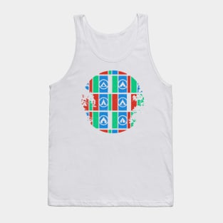 Tenting Abstract Tank Top